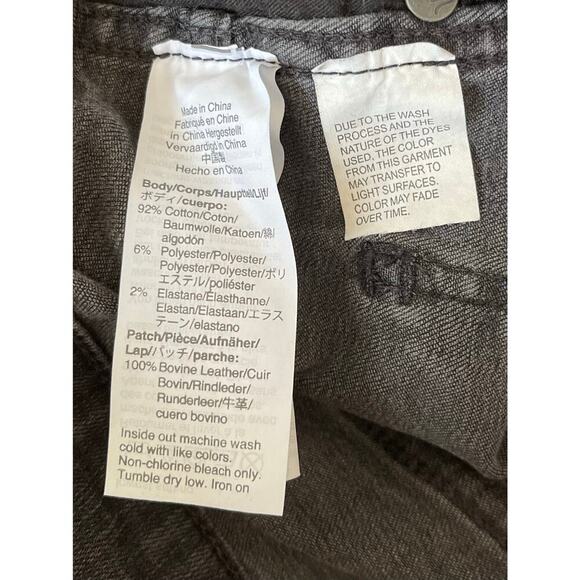 Madewell 10” High-Rise Skinny Stretch Jeans in Washed Black - Size 27 - Picture 16 of 16